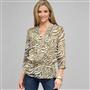 Animal Print Blouse, Multi, small