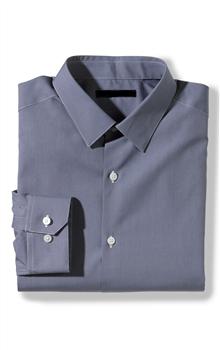 今風ドレスシャツ, ブルー, large