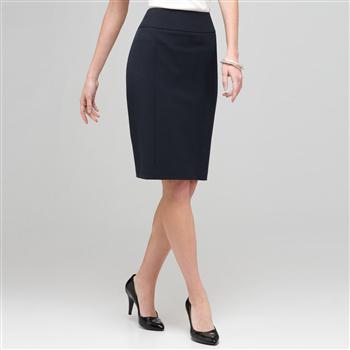 定番スカート, ミッドナイトネイビー, large