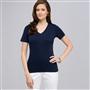 半袖 V ネック T シャツ, スイスネイビー, small